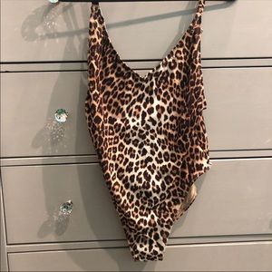 One piece bathing suit